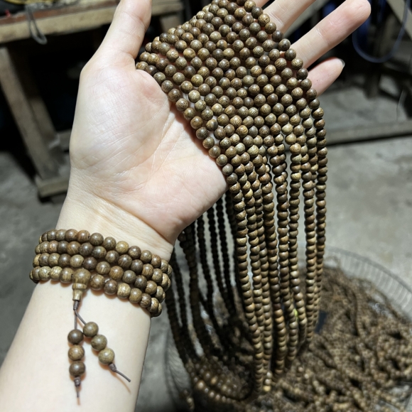Vòng đôi chuỗi 108 cho Nam 8mm, Nữ 6mm